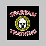 SPARTAN TRAINING   čierna športová bunda jar/jeseň vpredu na zisp so zásuvnou kapucou 100%polyester